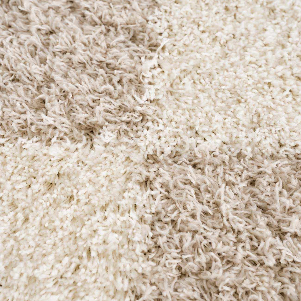 Zahur Cream & Beige Diamond Area Rug - Clearance