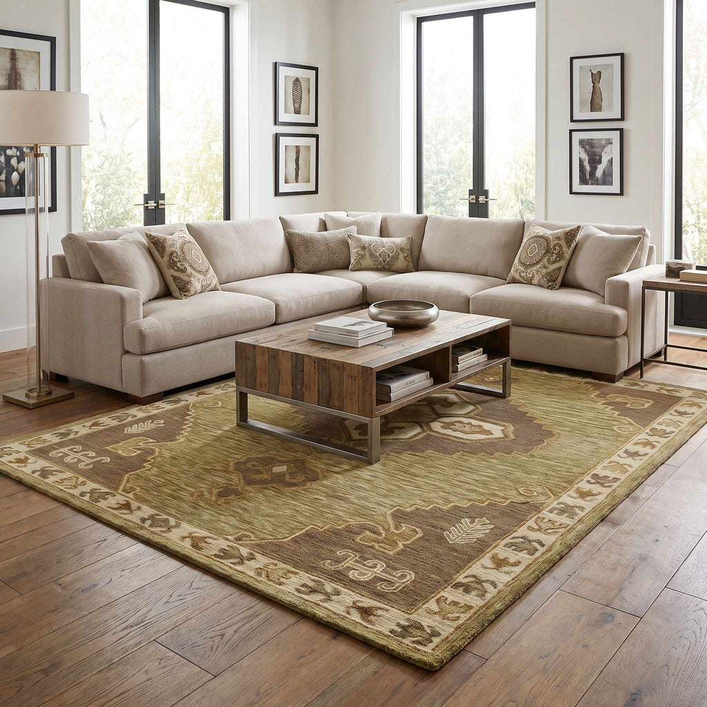 Geniho Global Bohemian Handmade Area Rug