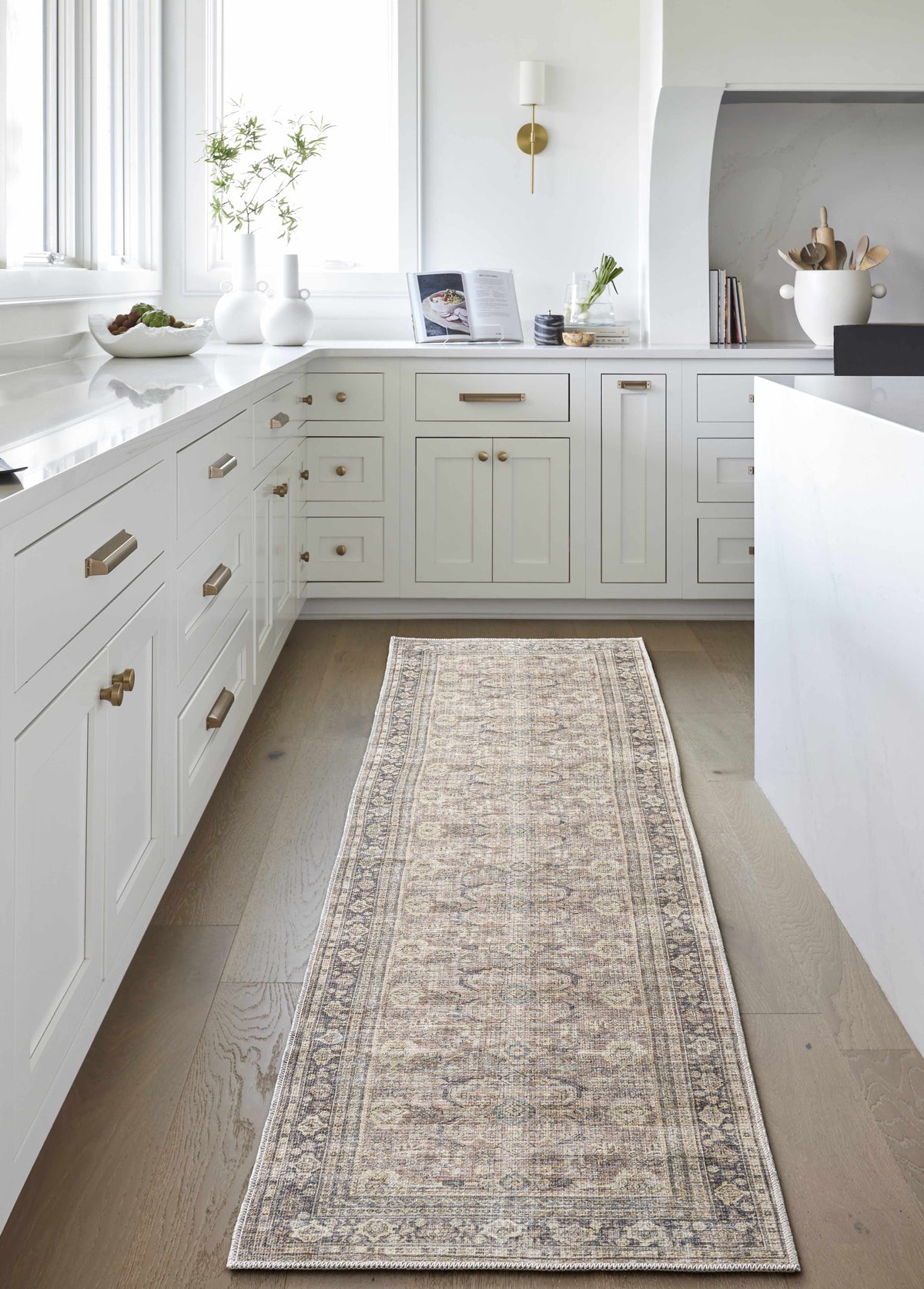 Darling Machine Woven Becki Owens x LIVABLISS BODA-2300 Washable Area Rug
