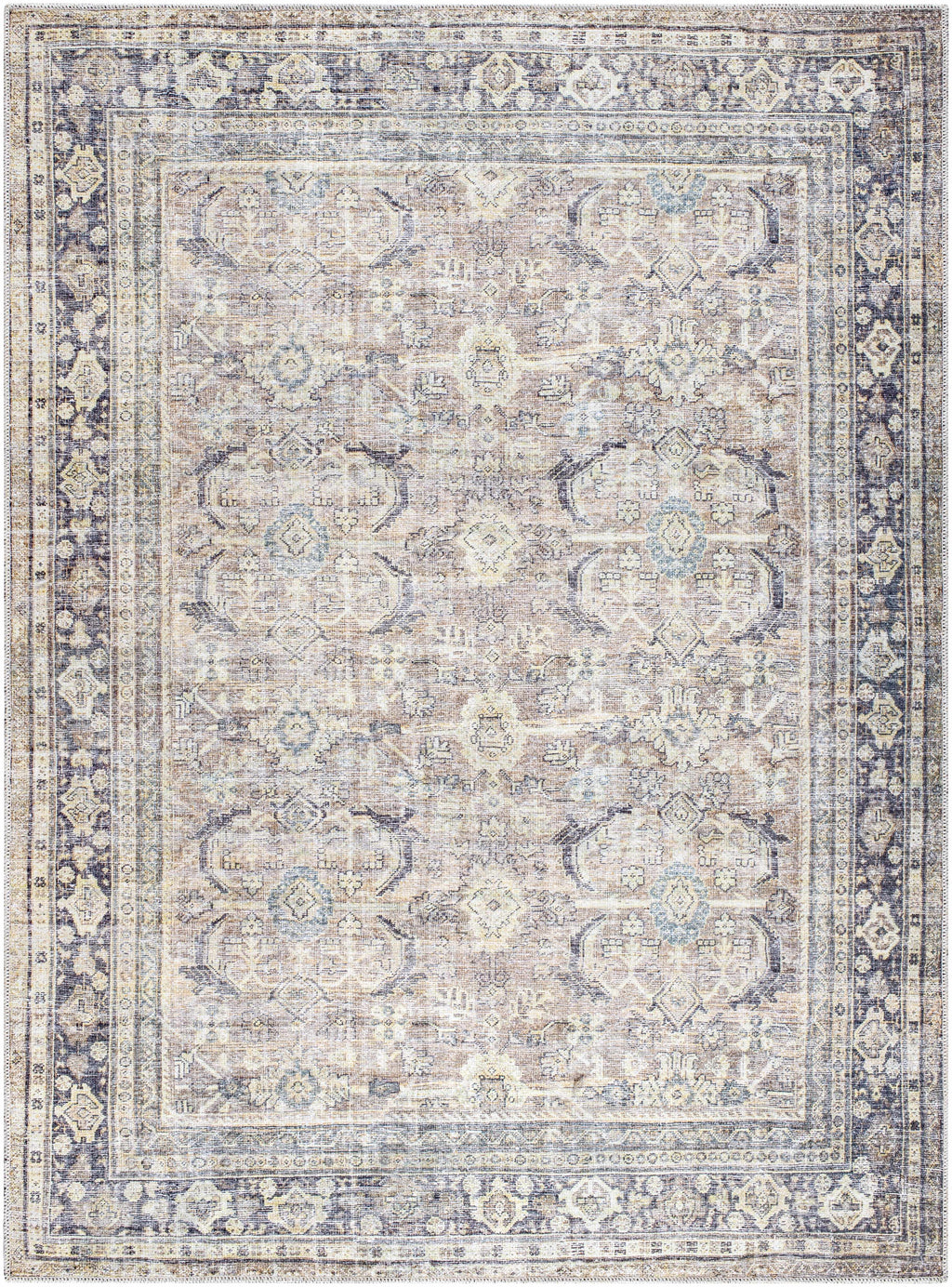 Darling Machine Woven Becki Owens x LIVABLISS BODA-2300 Washable Area Rug