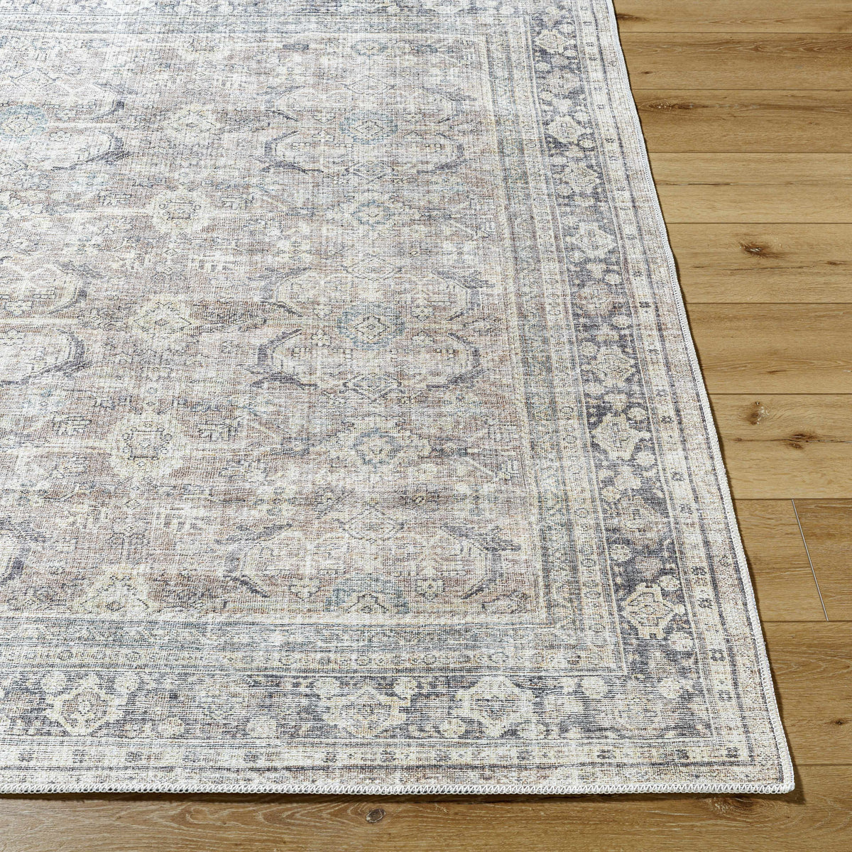 Darling Machine Woven Becki Owens x LIVABLISS BODA-2300 Washable Area Rug