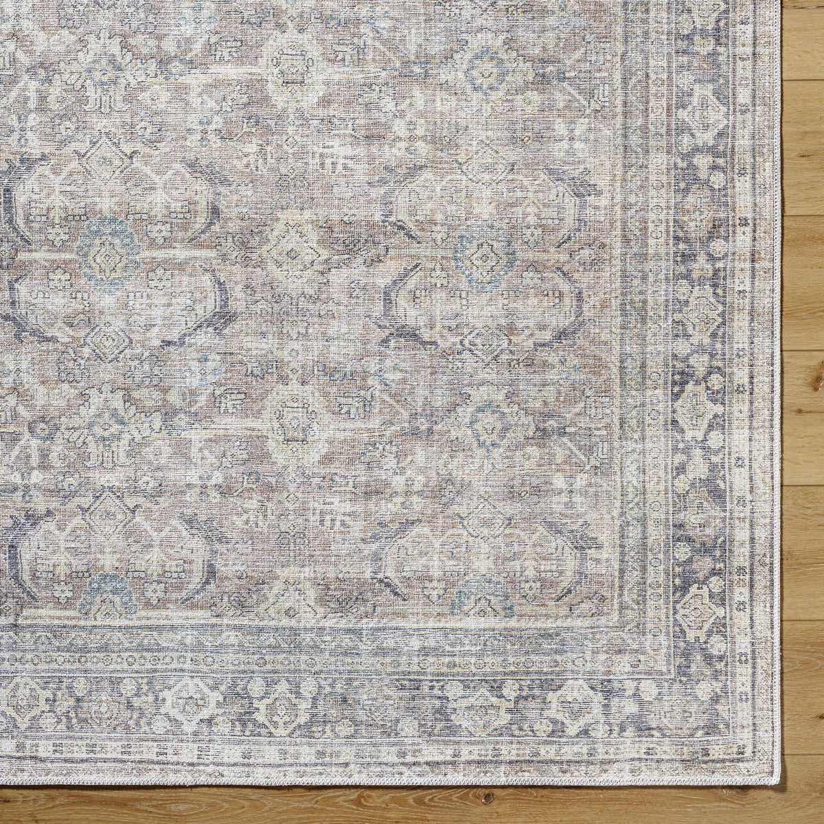 Darling Machine Woven Becki Owens x LIVABLISS BODA-2300 Washable Area Rug