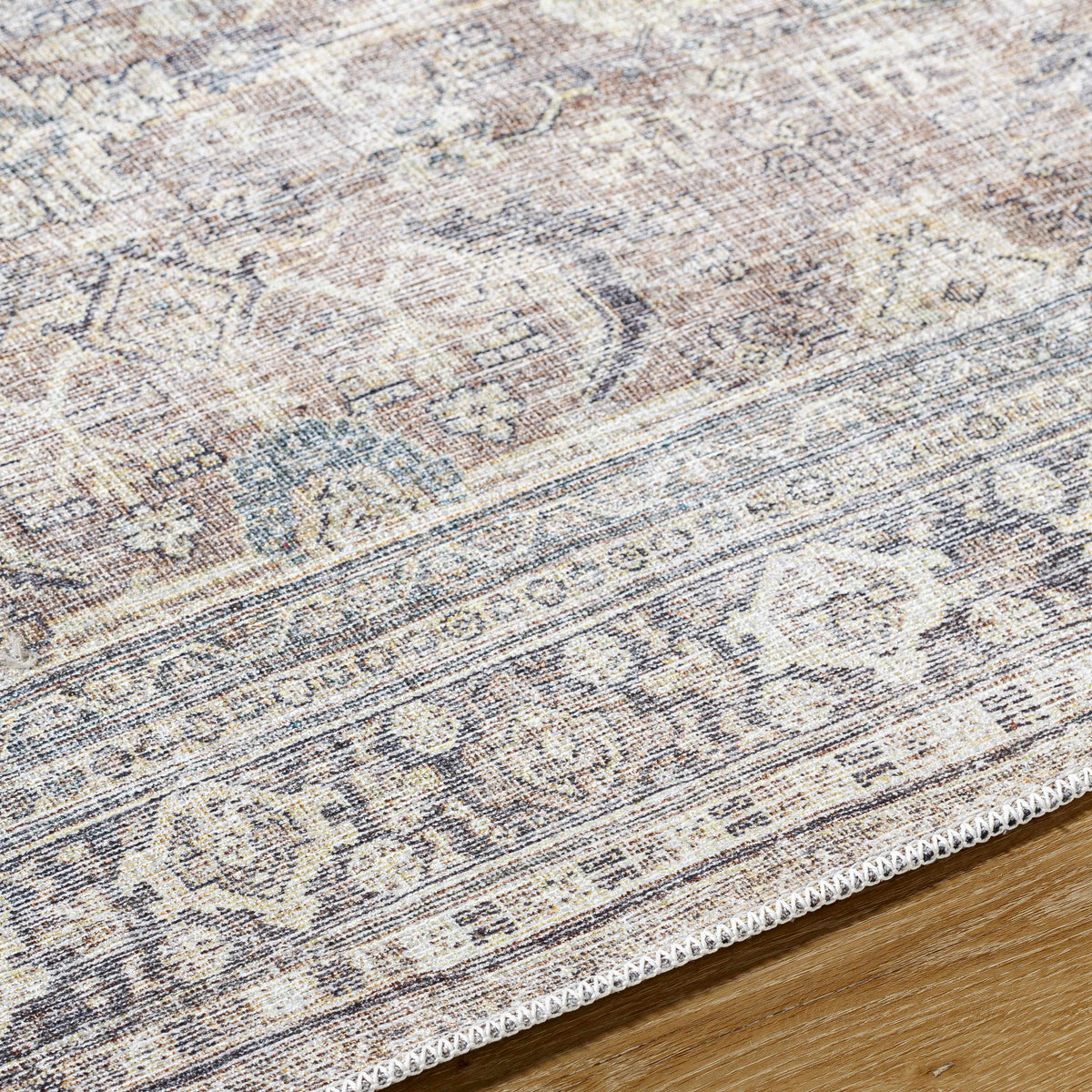 Darling Machine Woven Becki Owens x LIVABLISS BODA-2300 Washable Area Rug