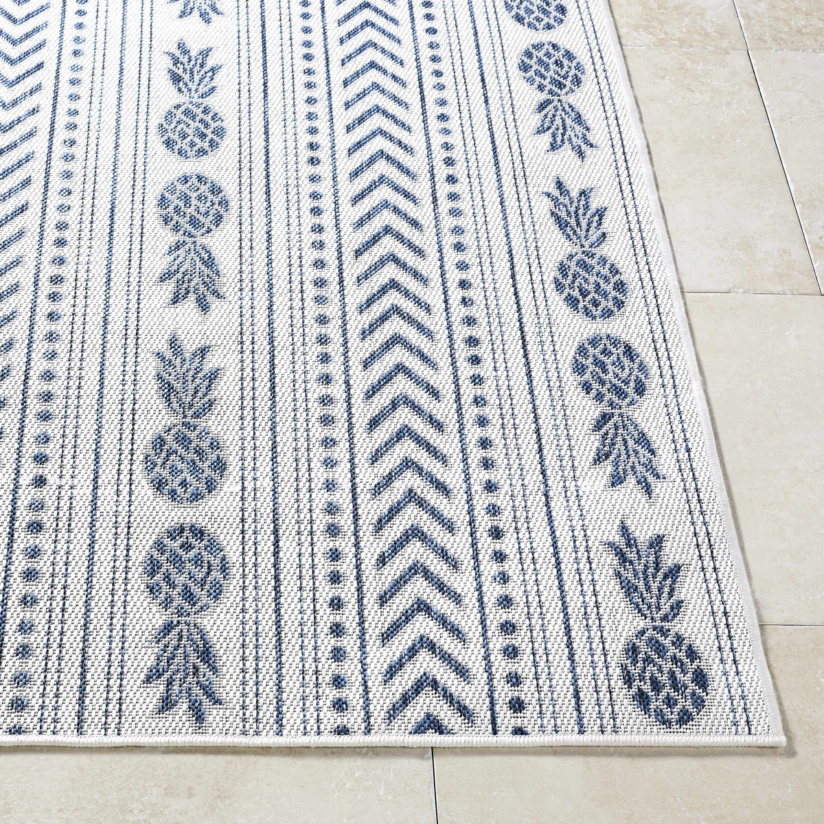 Zaida Cream Outdoor Area Rug
