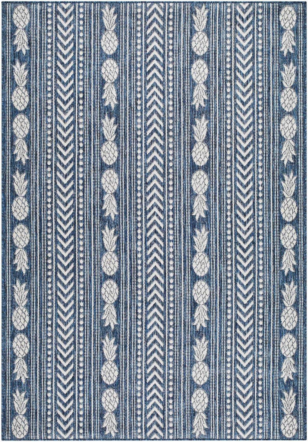 Zaida Blue Outdoor Area Rug