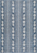 Zaida Blue Outdoor Area Rug