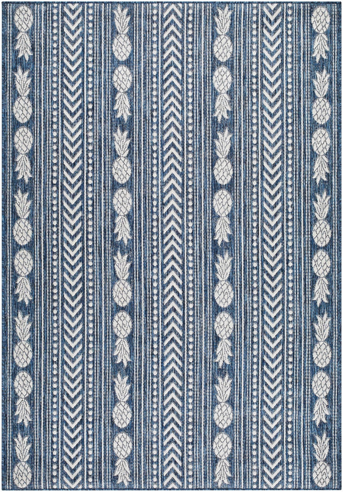 Zaida Blue Outdoor Area Rug