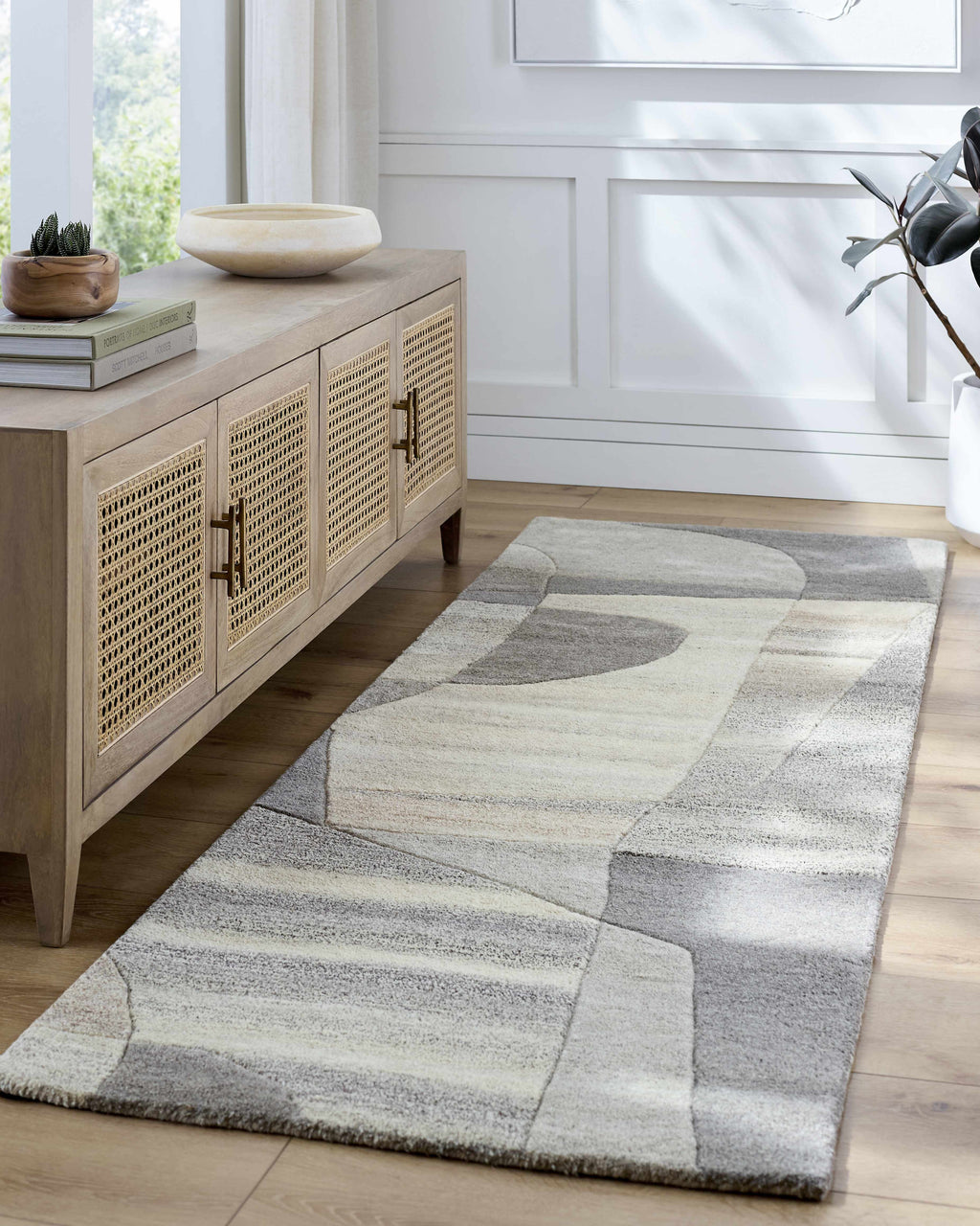 Zareb Modern Wool Rug - Clearance
