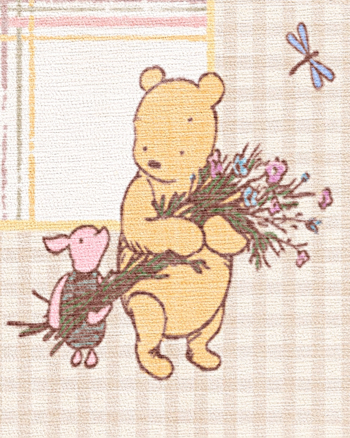 A Picnic Together Cream Multicolor Rug