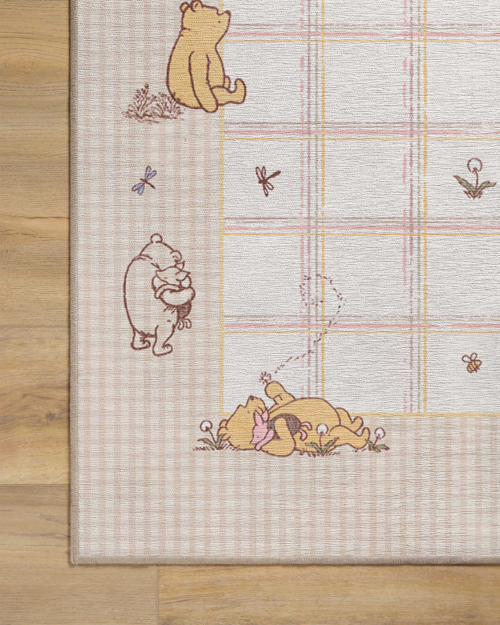 A Picnic Together Cream Multicolor Flatwoven Rug