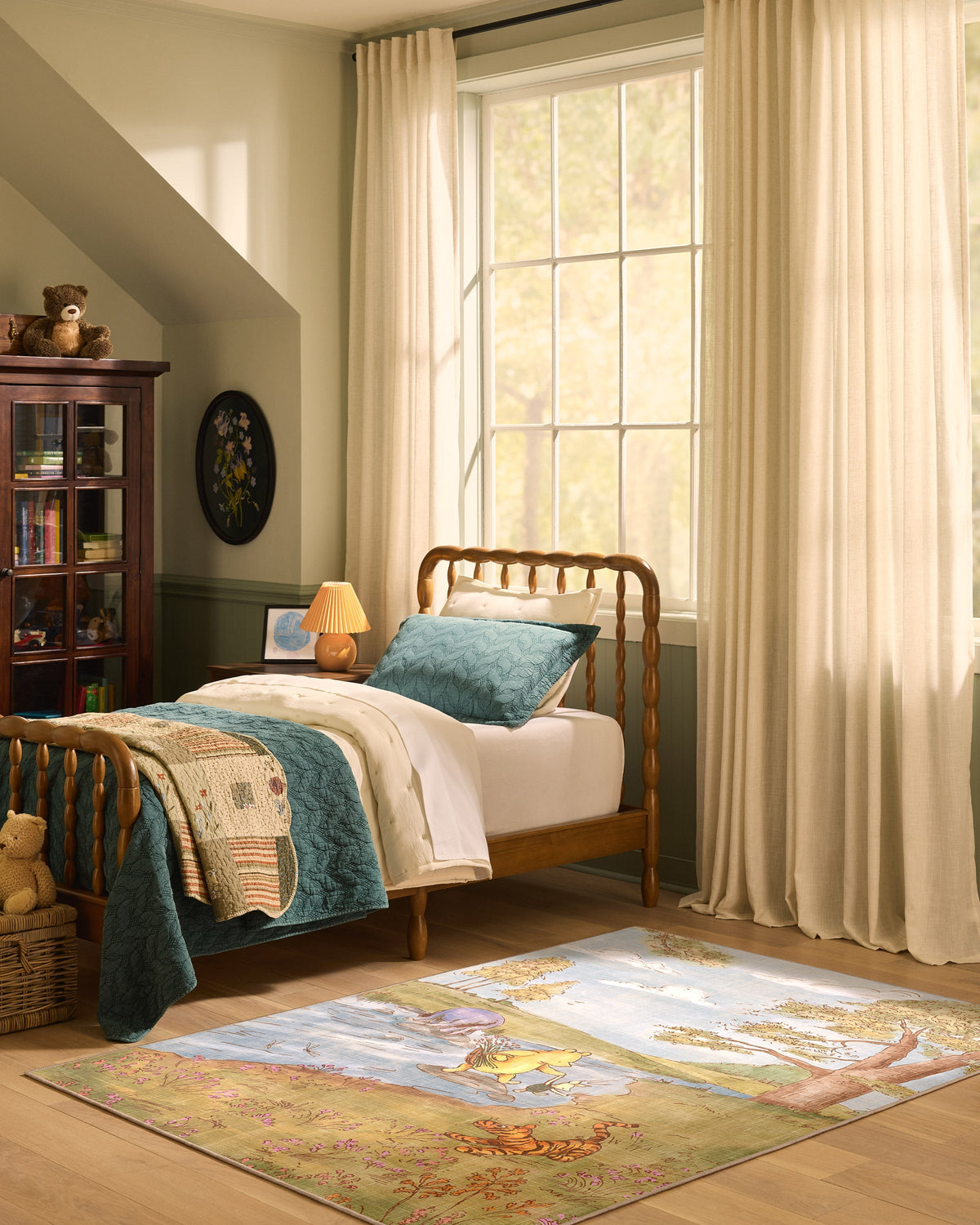 A Sunny Day Multicolor Flatwoven Rug