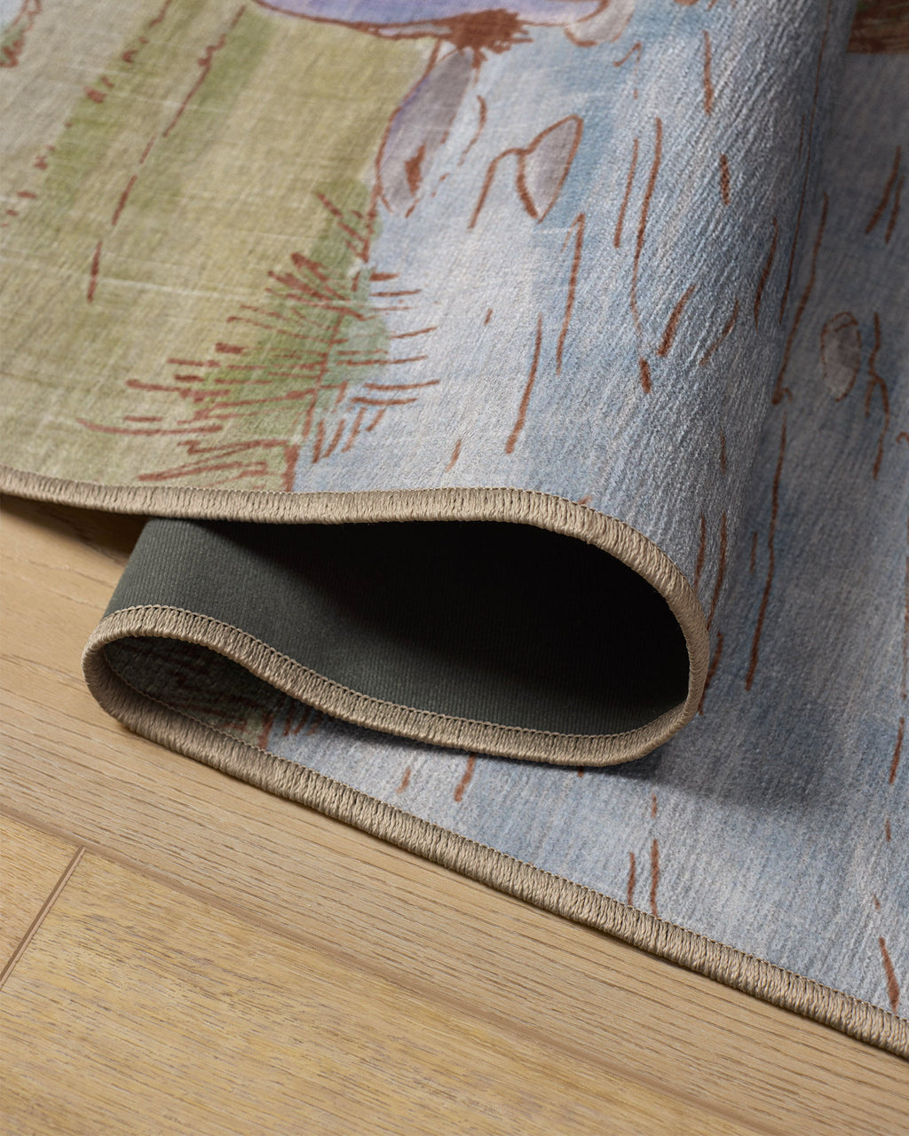 A Sunny Day Multicolor Flatwoven Rug