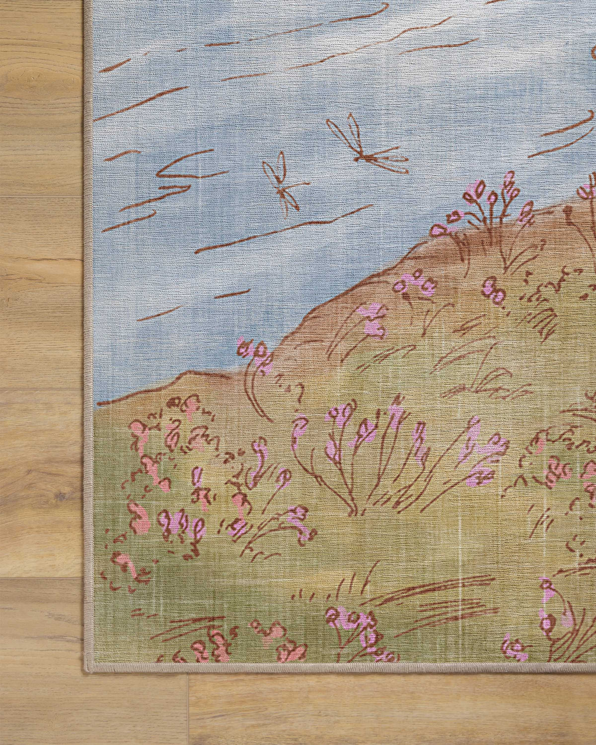 A Sunny Day Multicolor Flatwoven Rug