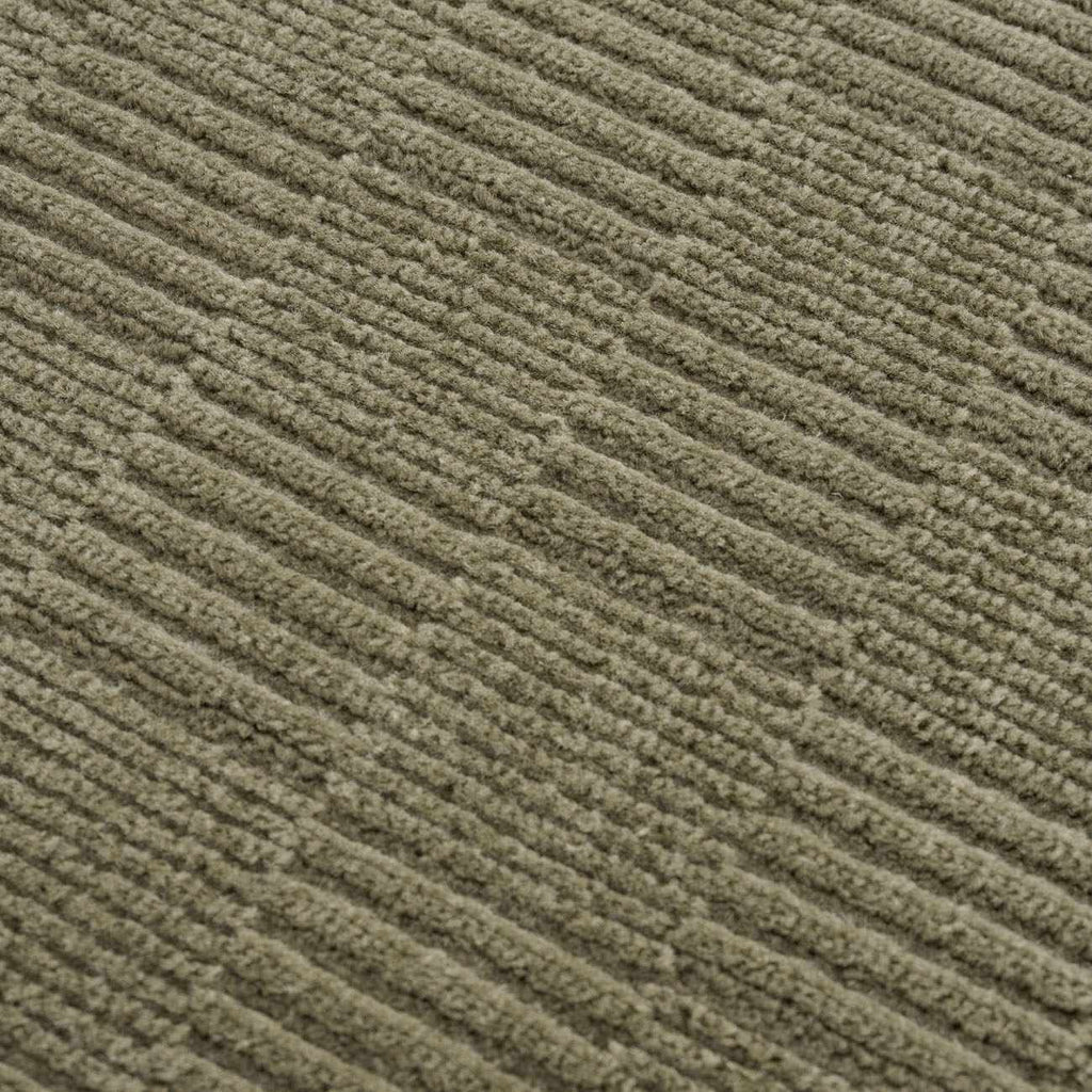 Kazuma Green Washable Area Rug