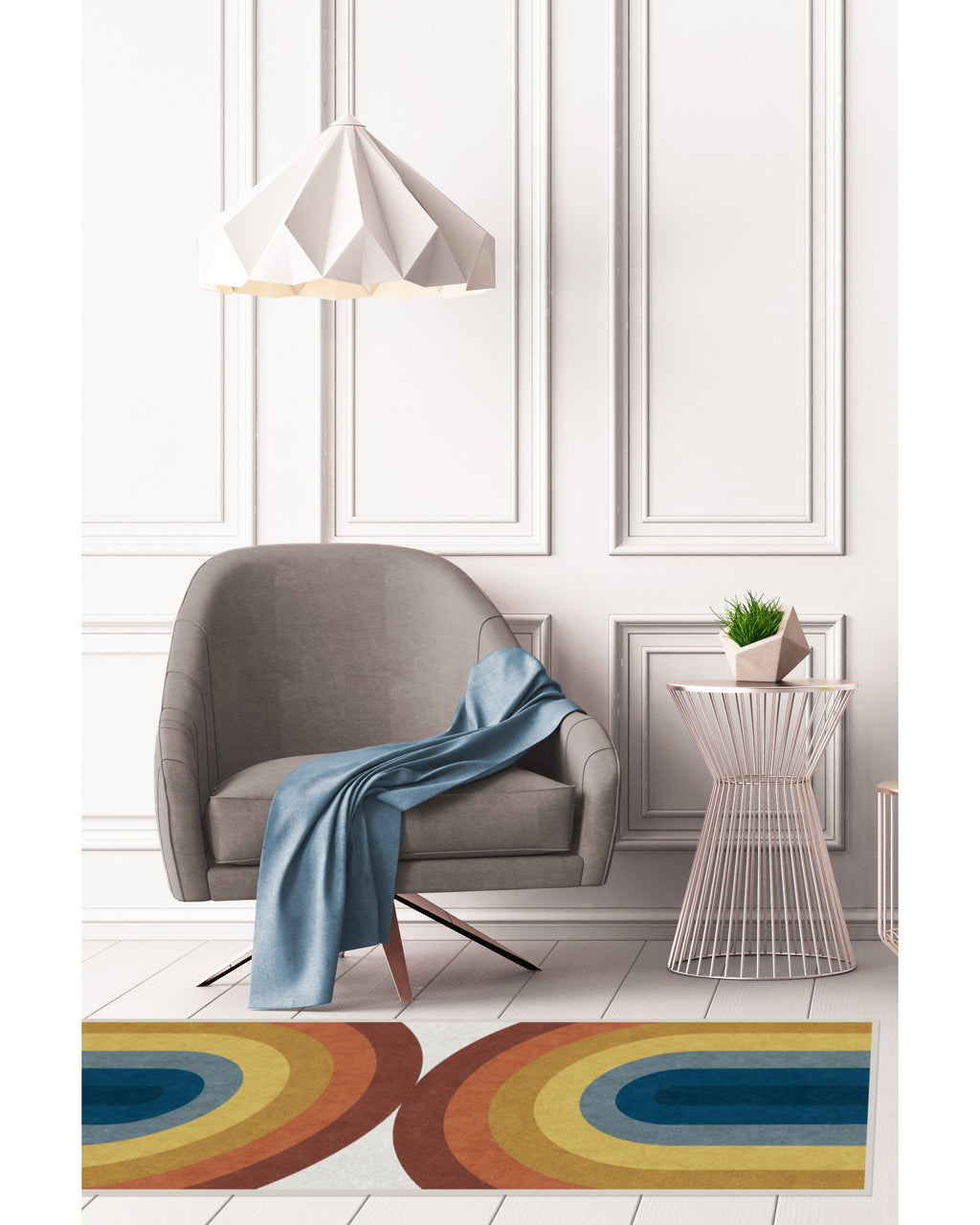 Absida Rainbow Flatwoven Rug
