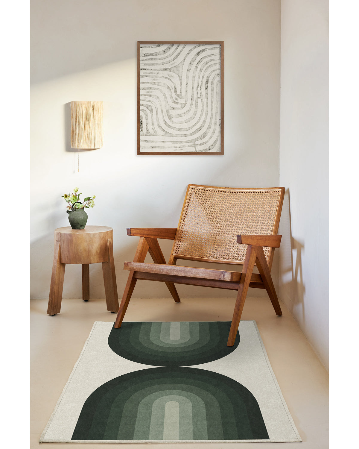 Absida Sage Flatwoven Rug