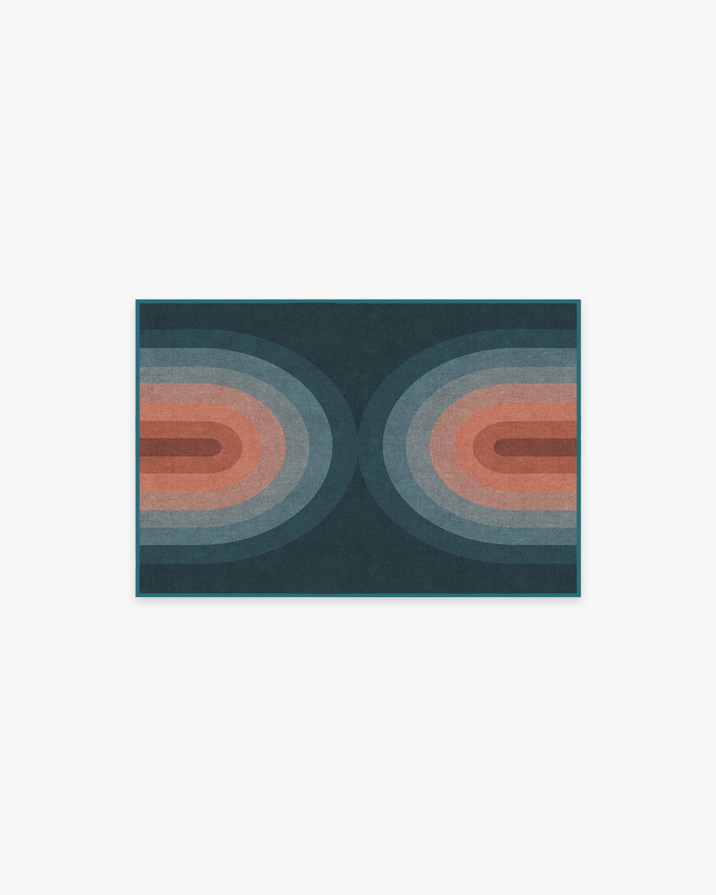 Absida Teal Rug
