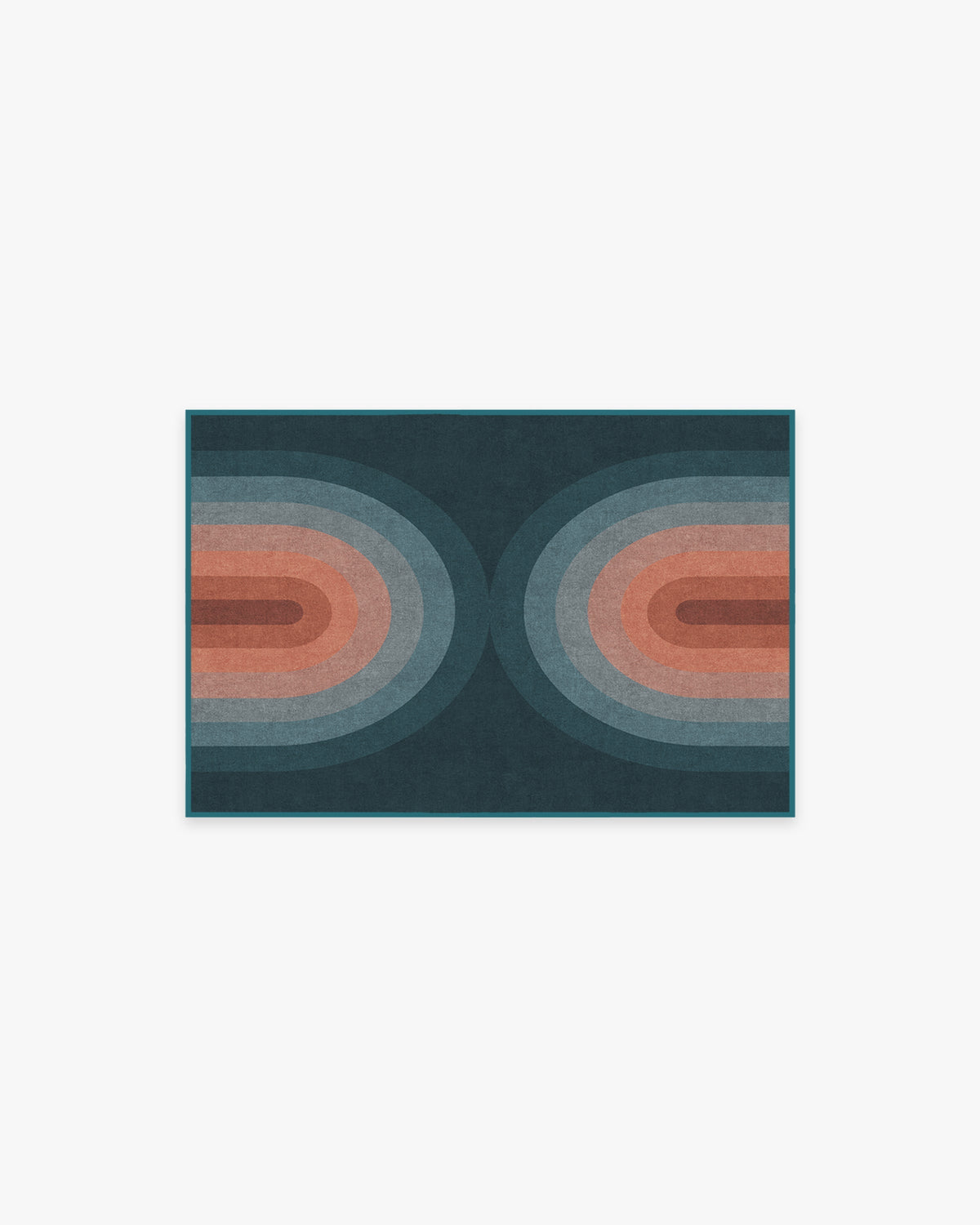 Absida Teal Rug