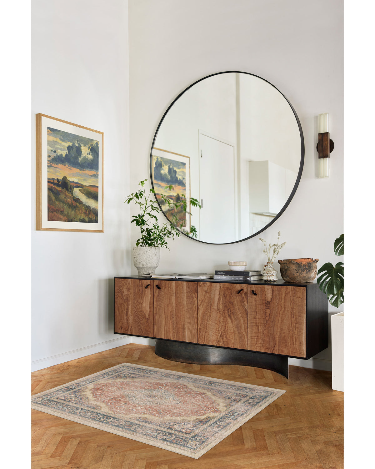 Adeline Antique Red Flatwoven Rug