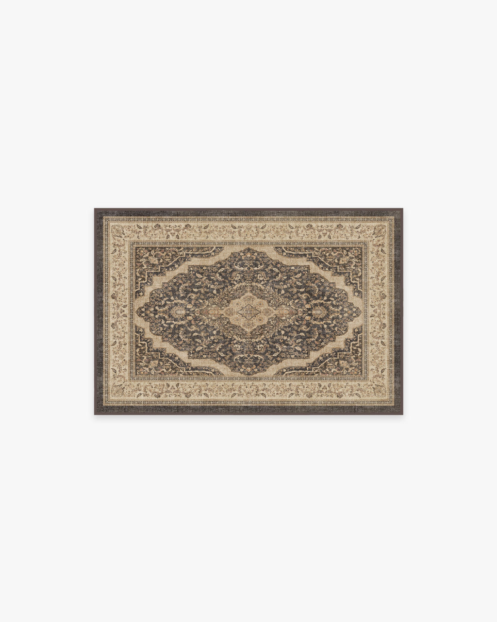 Adeline Dark Wood Flatwoven Rug