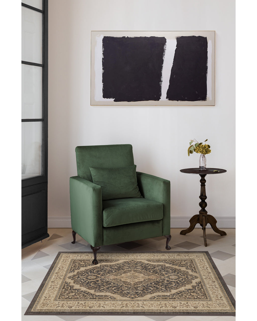 Adeline Dark Wood Rug