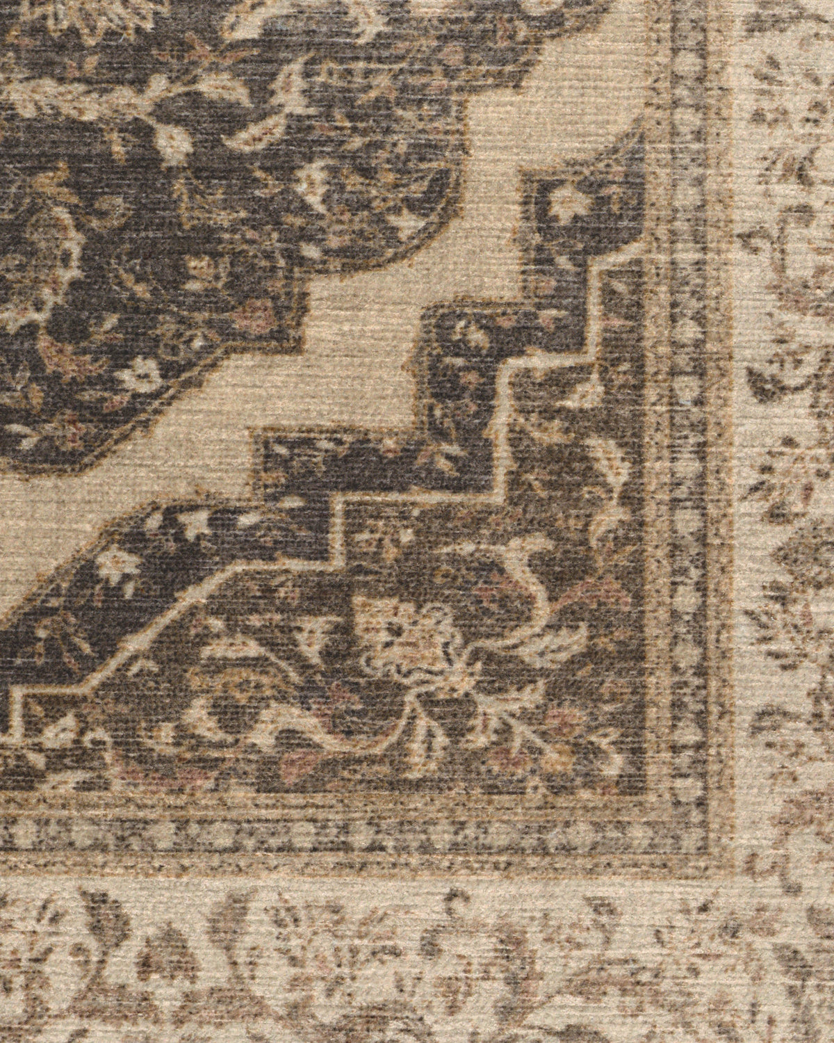 Adeline Dark Wood Flatwoven Rug