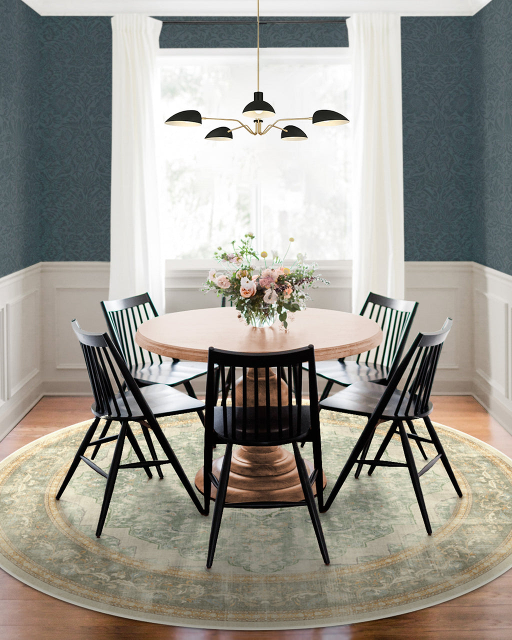 Adeline Natural Sage Flatwoven Rug