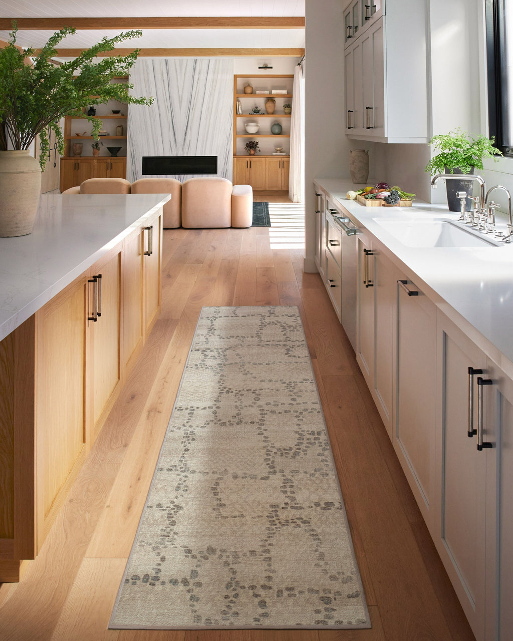 Aeren Natural Stone Rug