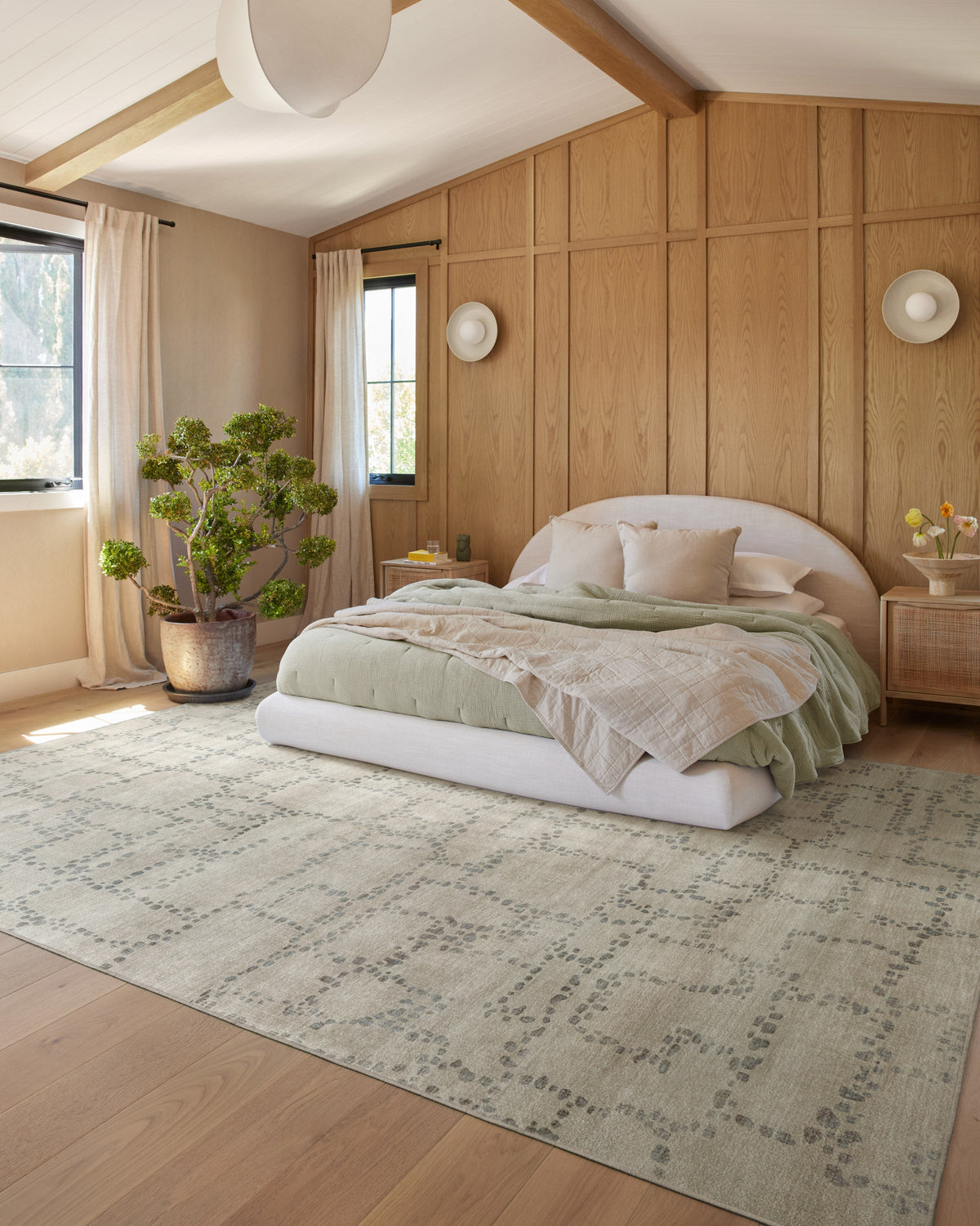 Aeren Natural Stone Rug