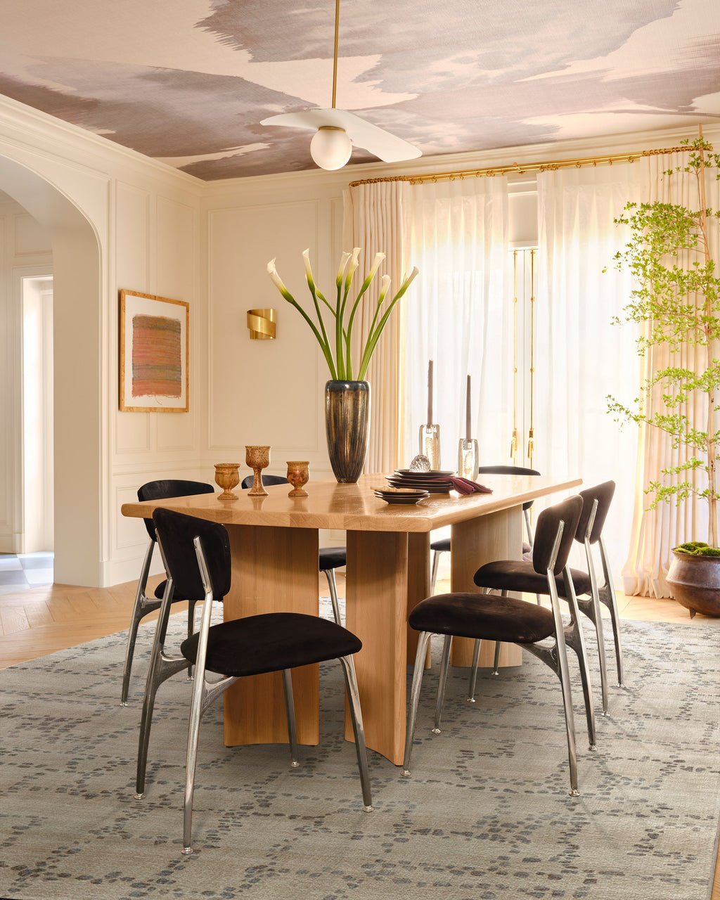 Aeren Natural Stone Rug