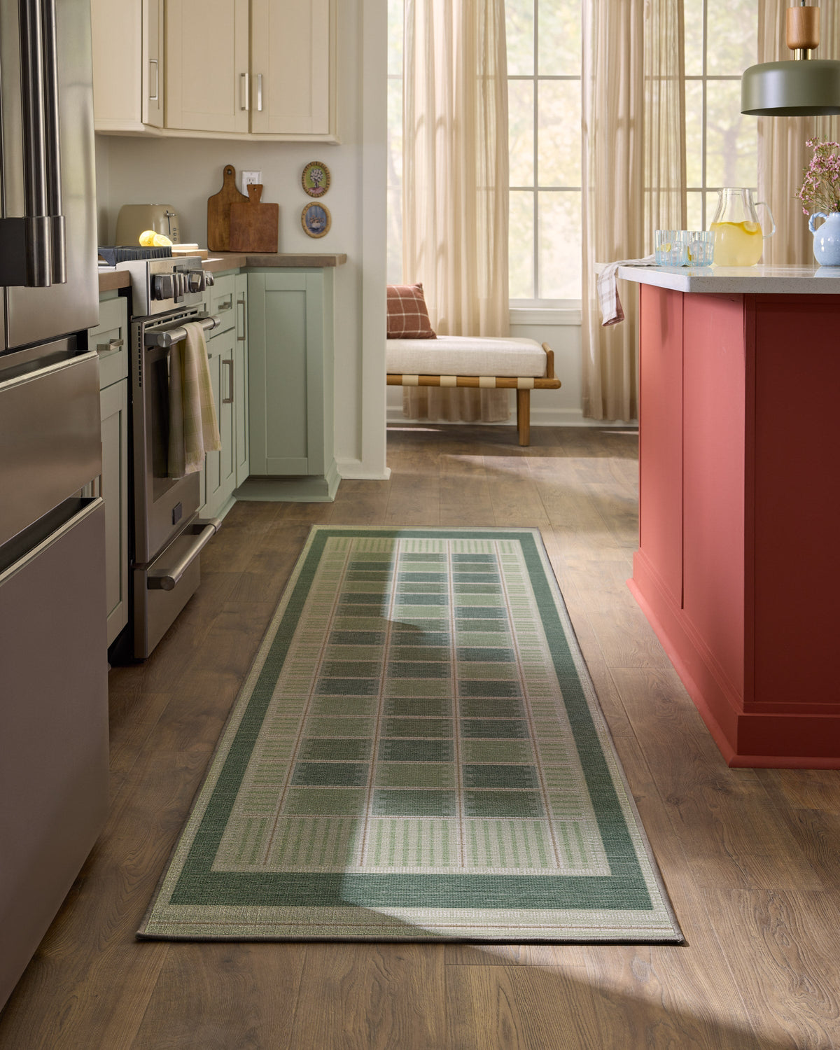 Agnes Green Rug