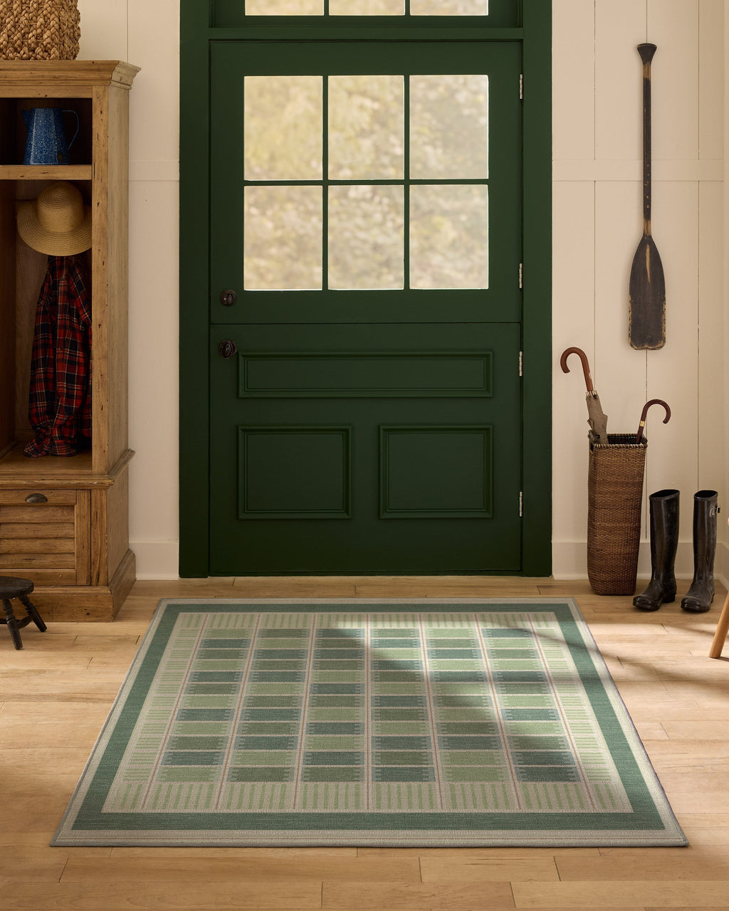 Agnes Green Rug