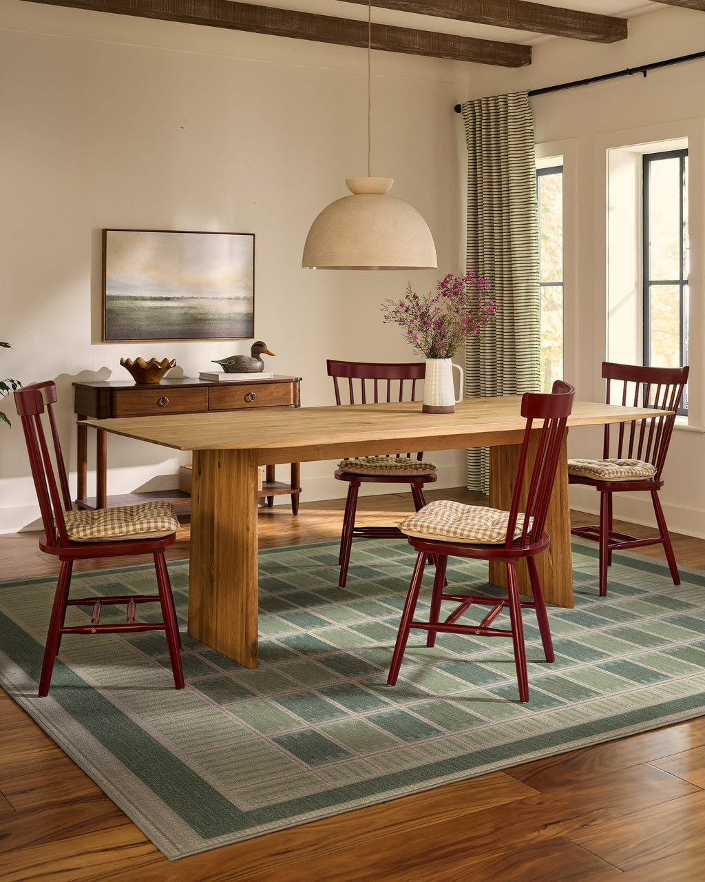 Agnes Green Rug