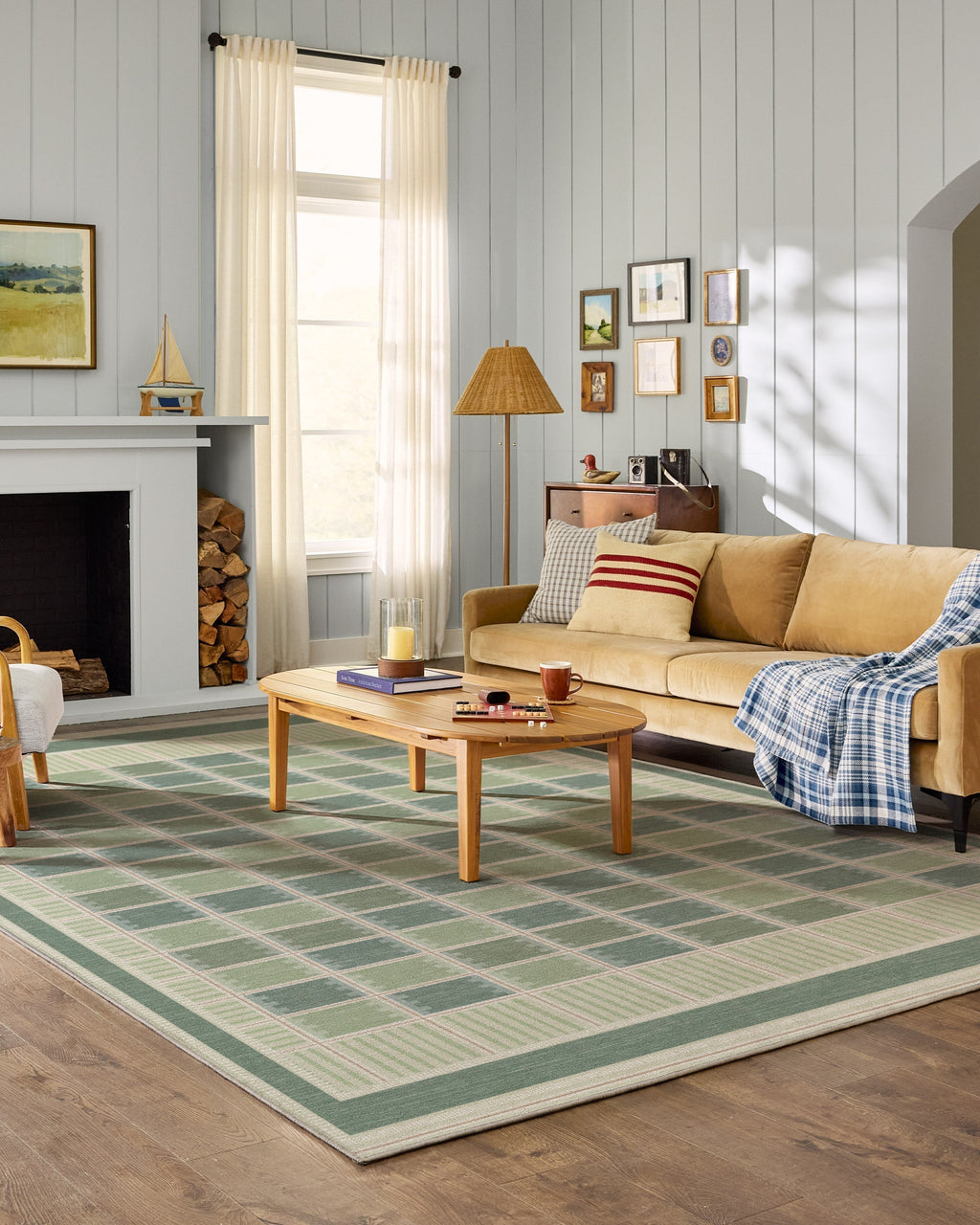 Agnes Green Rug