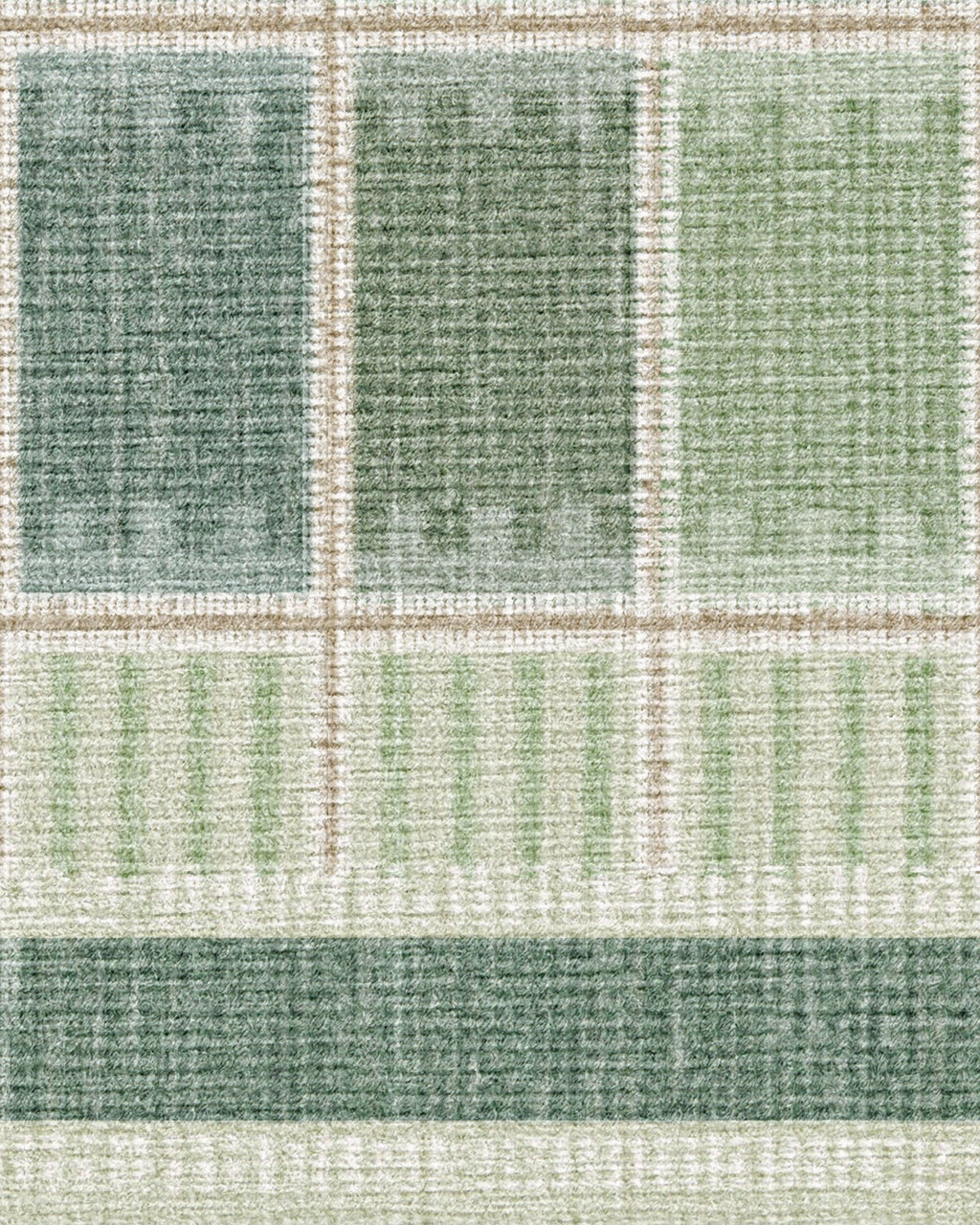 Agnes Green Flatwoven Rug