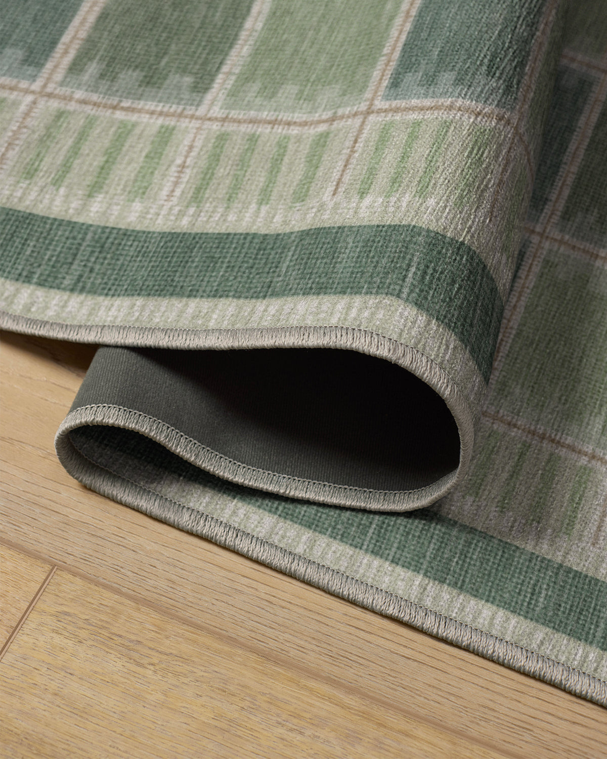Agnes Green Flatwoven Rug
