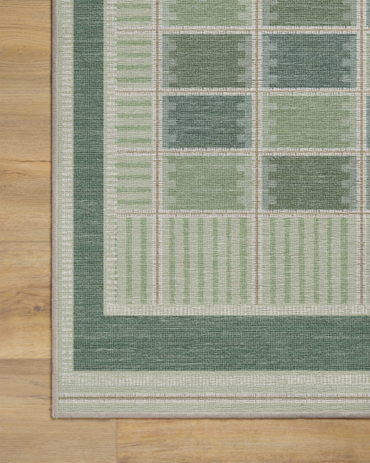 Agnes Green Flatwoven Rug