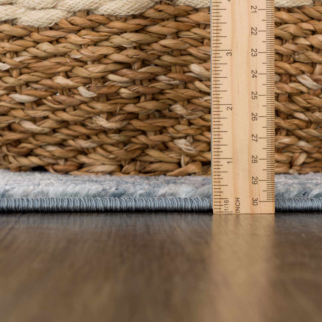 Peeta Blue Medallion Area Rug - Clearance