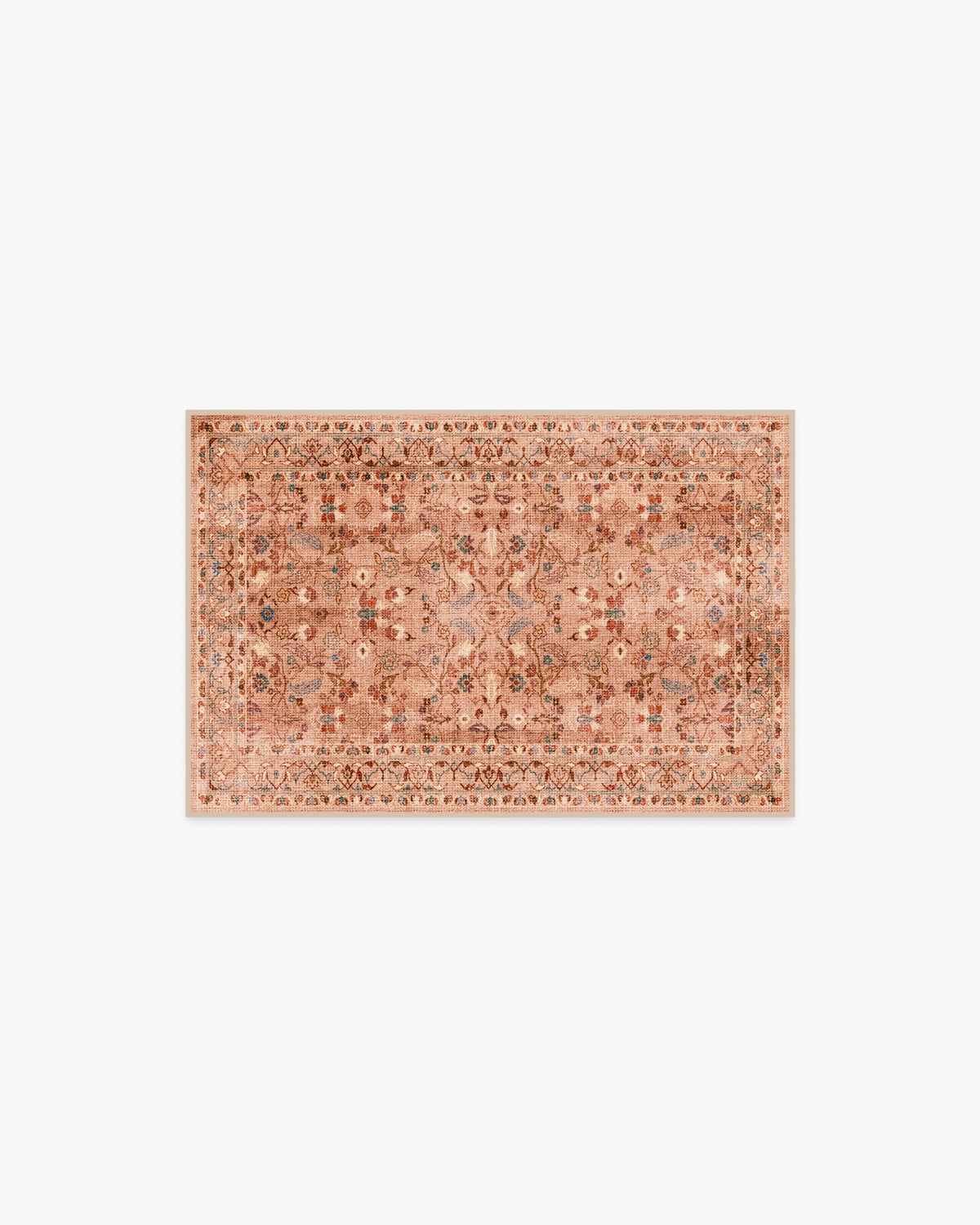 Alba Terracotta Rose Rug