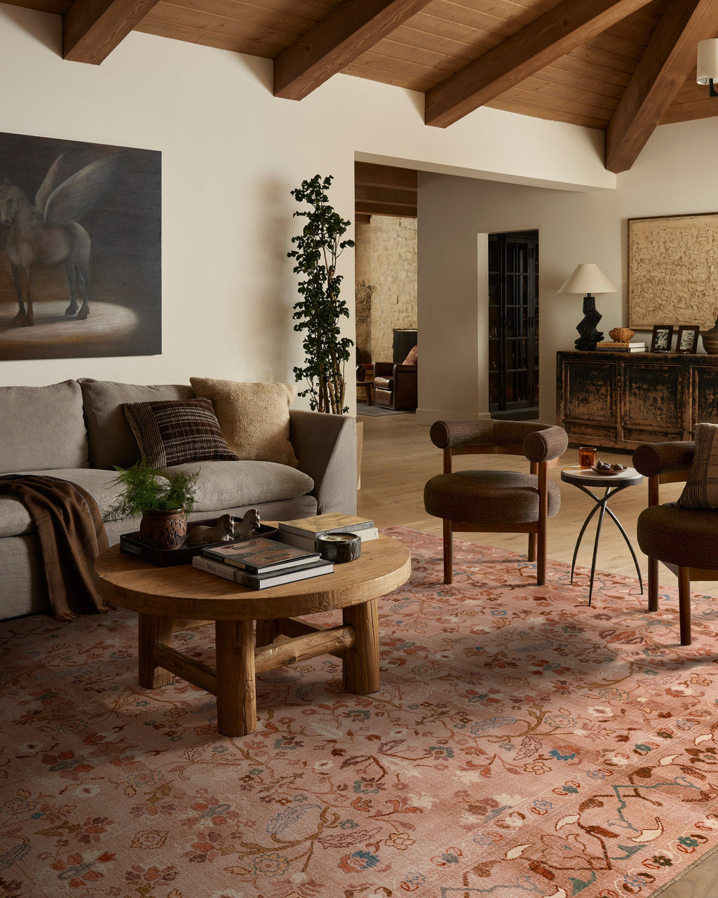 Alba Terracotta Rose Rug