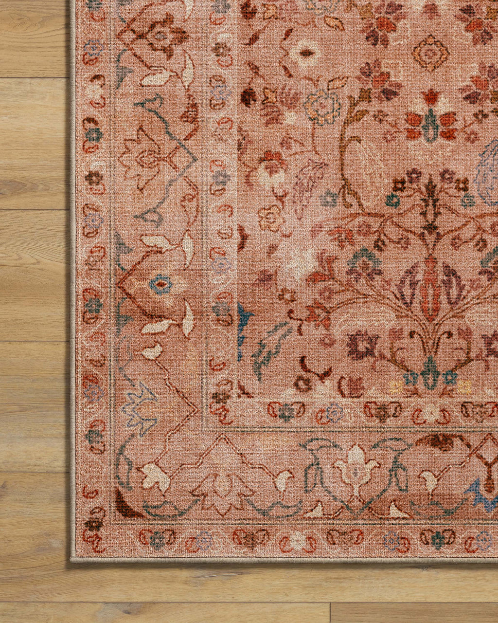 Alba Terracotta Rose Rug
