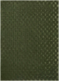 Carina Green Checkered Washable Area Rug