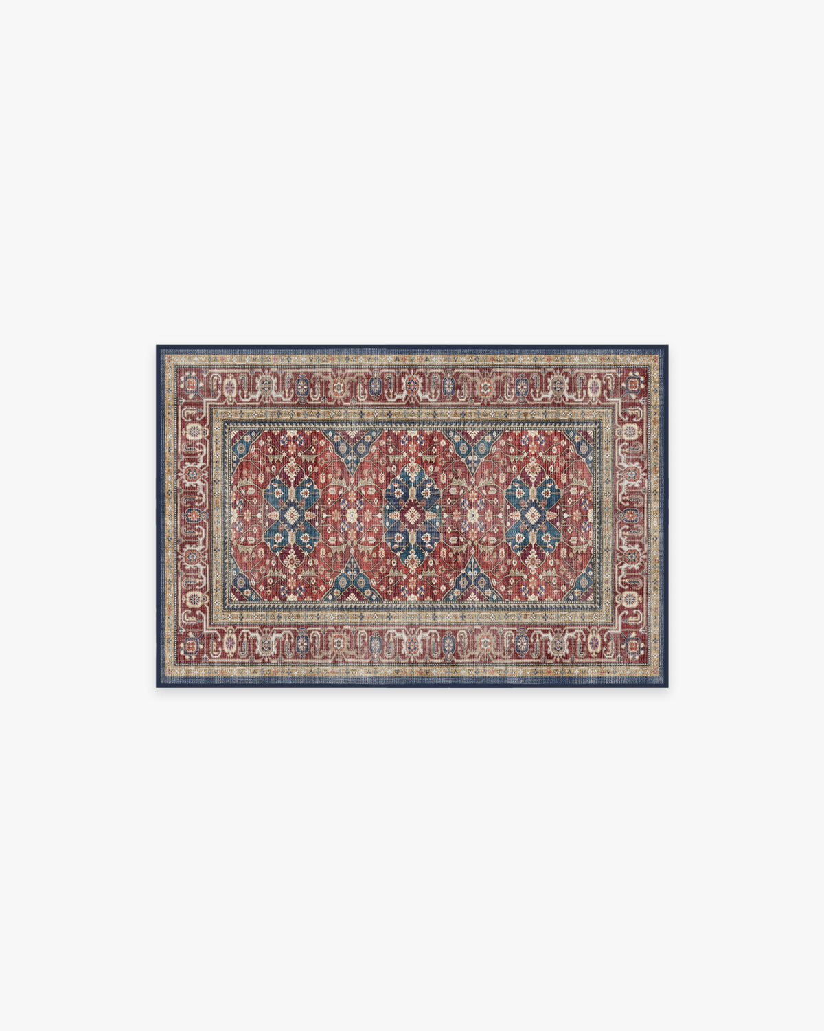 Alessia Royal Red Rug