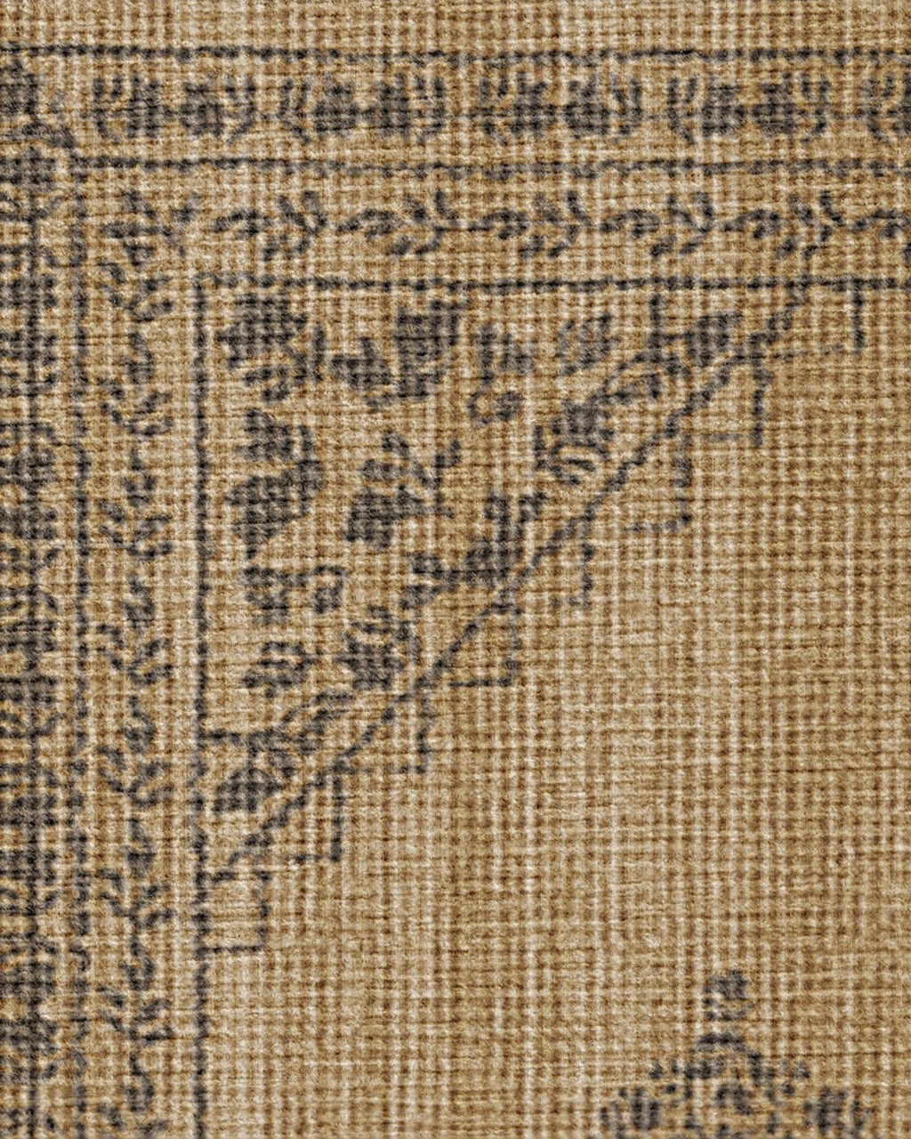 Alette Tan & Charcoal Flatwoven Rug