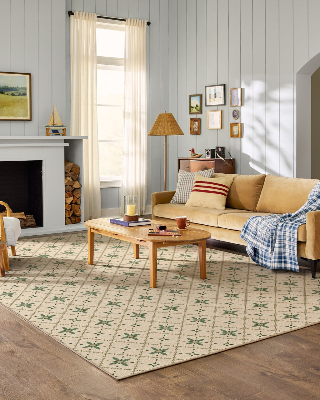 Alva Natural & Sage Rug