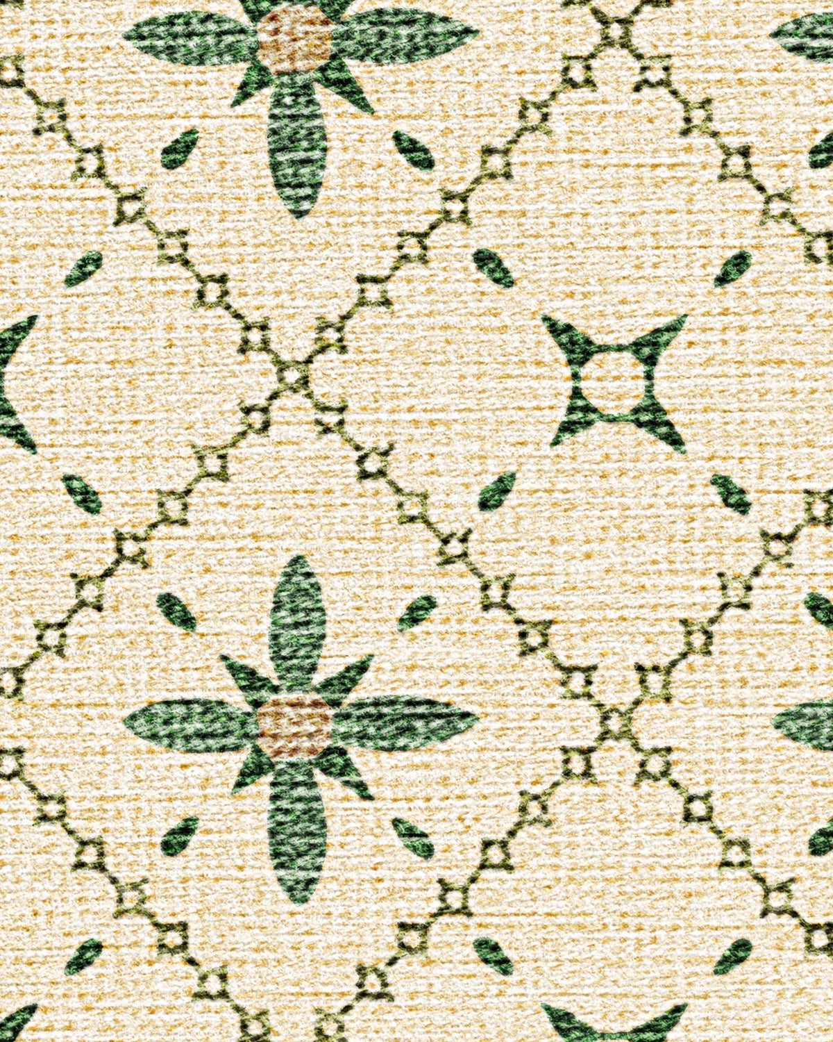 Alva Natural & Sage Flatwoven Rug