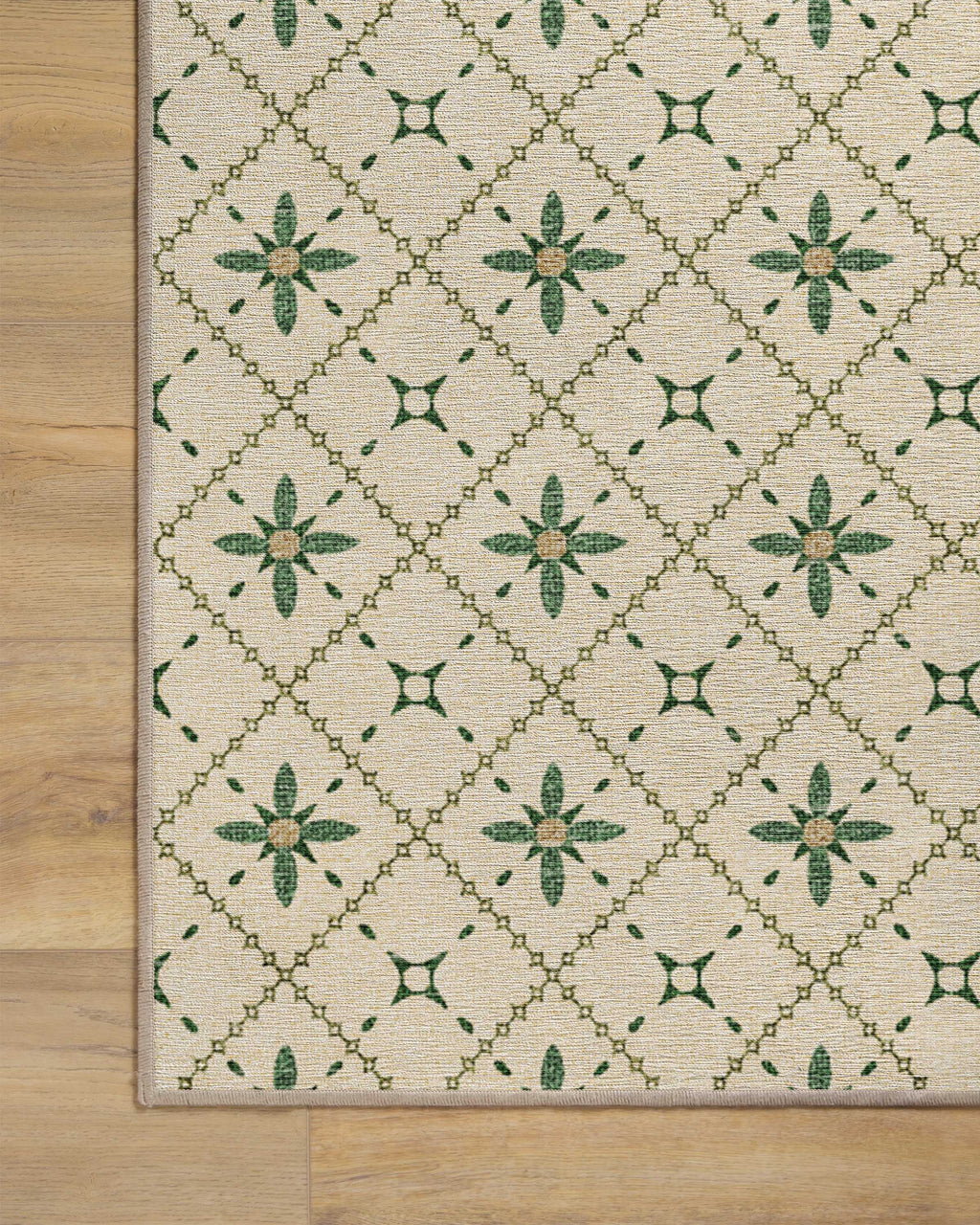 Alva Natural & Sage Flatwoven Rug