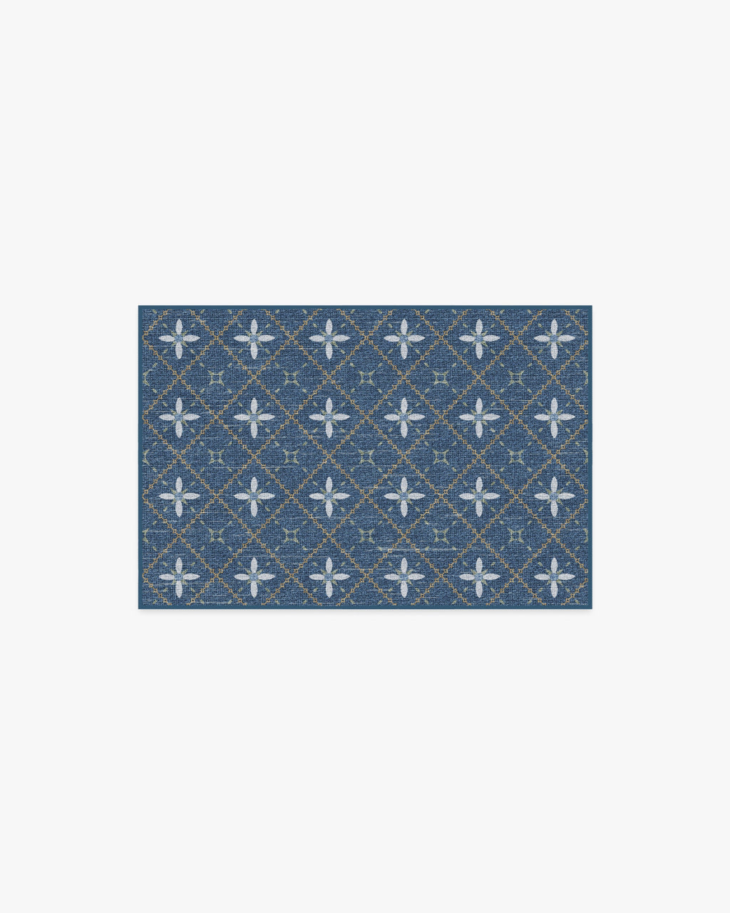 Alva Navy Flatwoven Rug