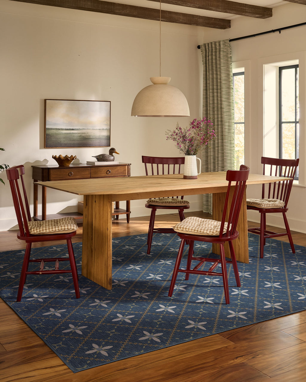 Alva Navy Rug