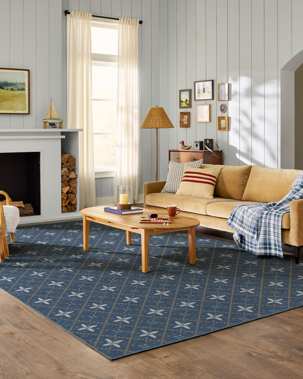 Alva Navy Rug